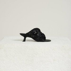 Simon Miller "Vegan Leather Criss-Cross Heel:, Color: Black, Size: 40 (9)